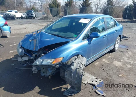 2007 Honda Civic Lx из США, поврежденный, VIN 1HGFA16597L096611